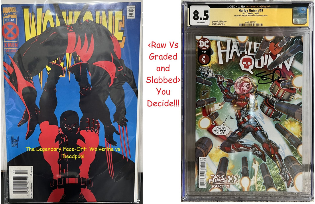 Raw Comics vs Graded and Slabbed: The Ultimate Showdown of Personal Choice - Dark Arts Comics