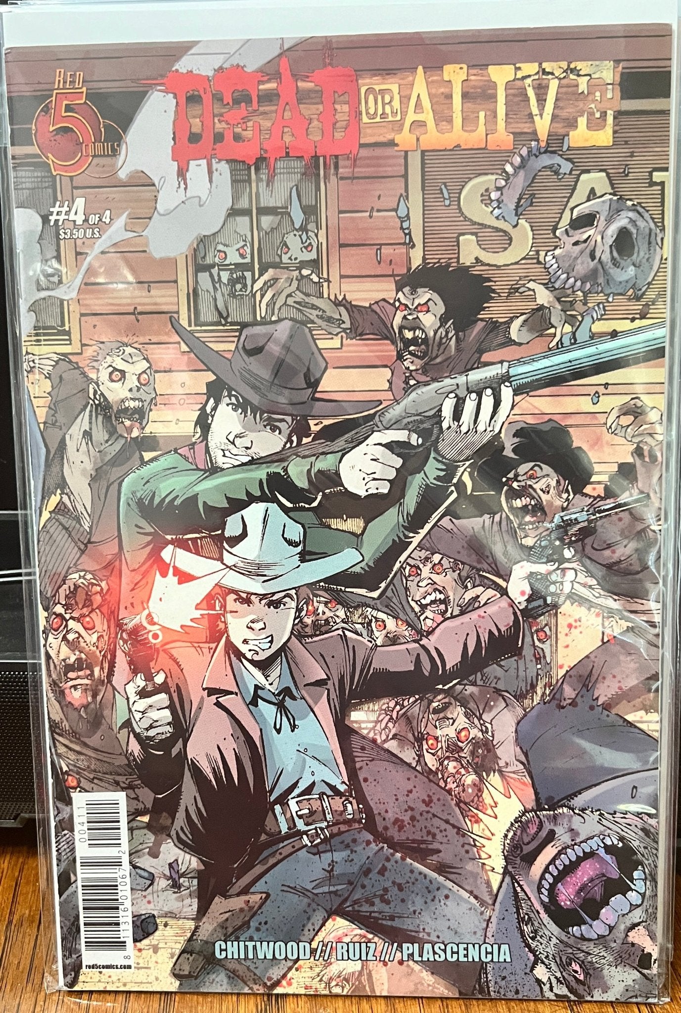Dead or Alive #4 (2011) - Red 5 Comics' Explosive Western Finale - Dark Arts Comics