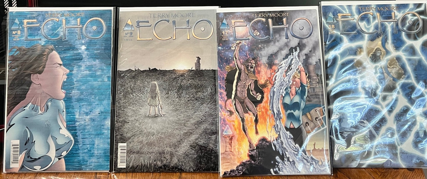 Echo Comic Bundle: Issues #8, #9, #17, #18 - Abstract Studio - Dark Arts Comics