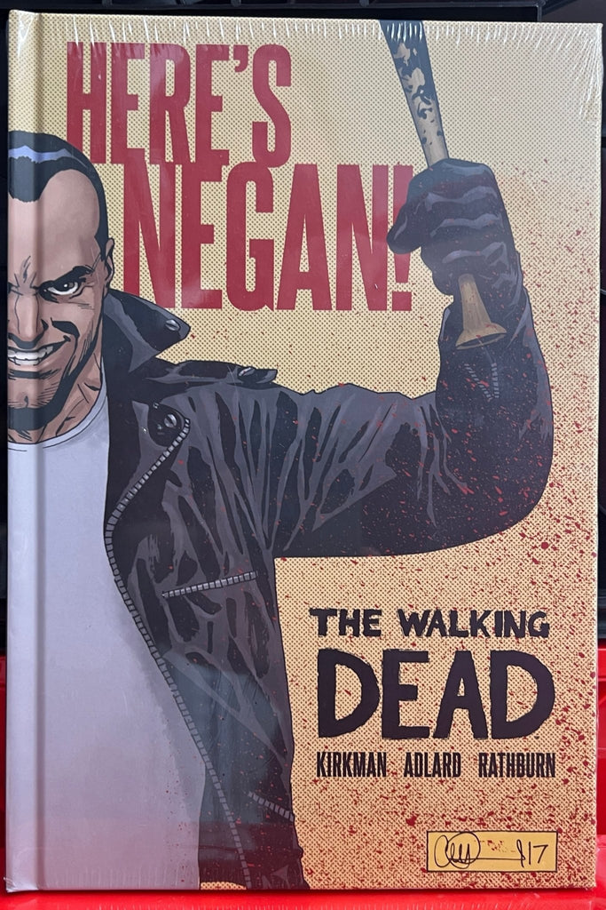 Charlie Adlard The Walking Dead Season 123 Here's Negan Dark