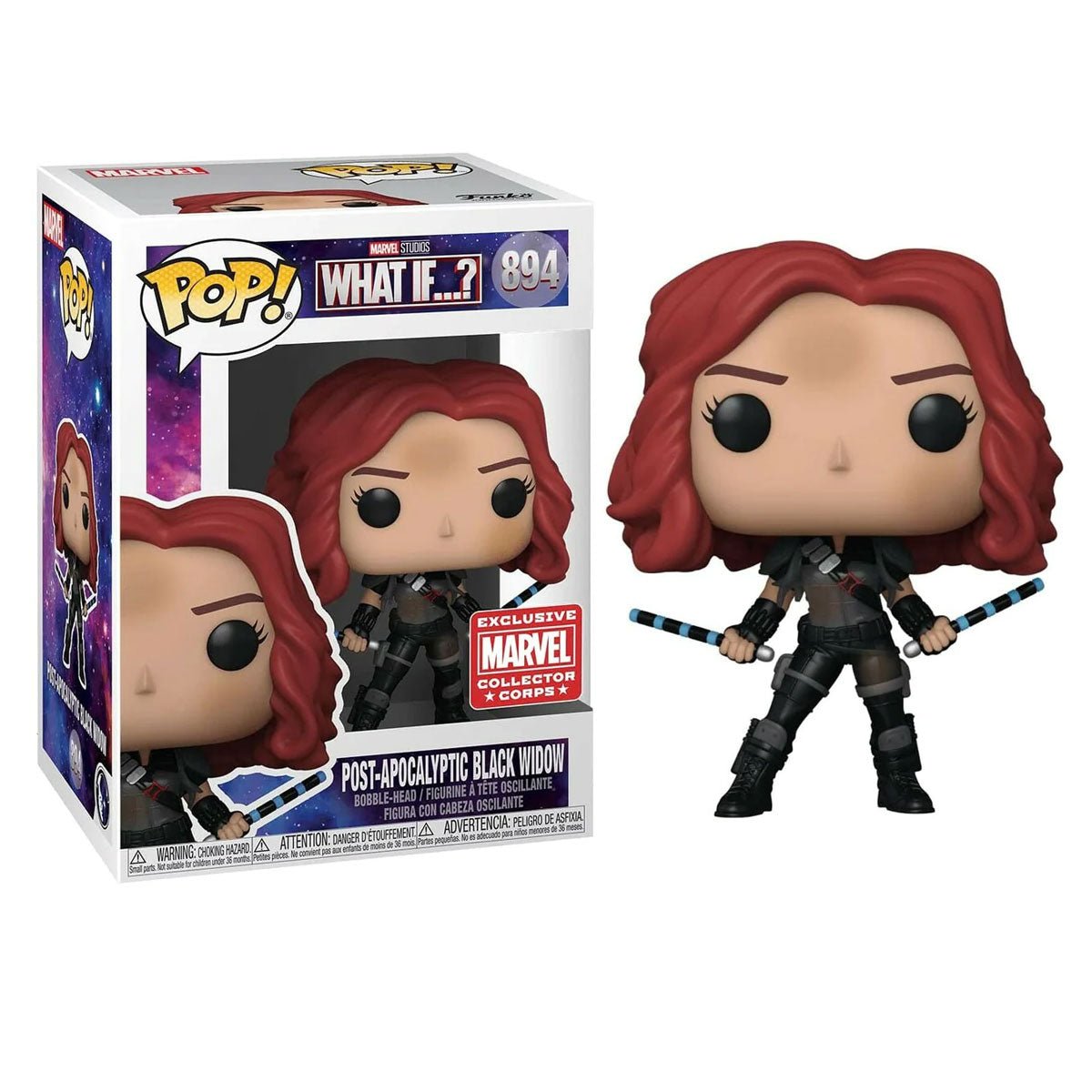 Post - Apocalyptic Black Widow 894 - Dark Arts Comics