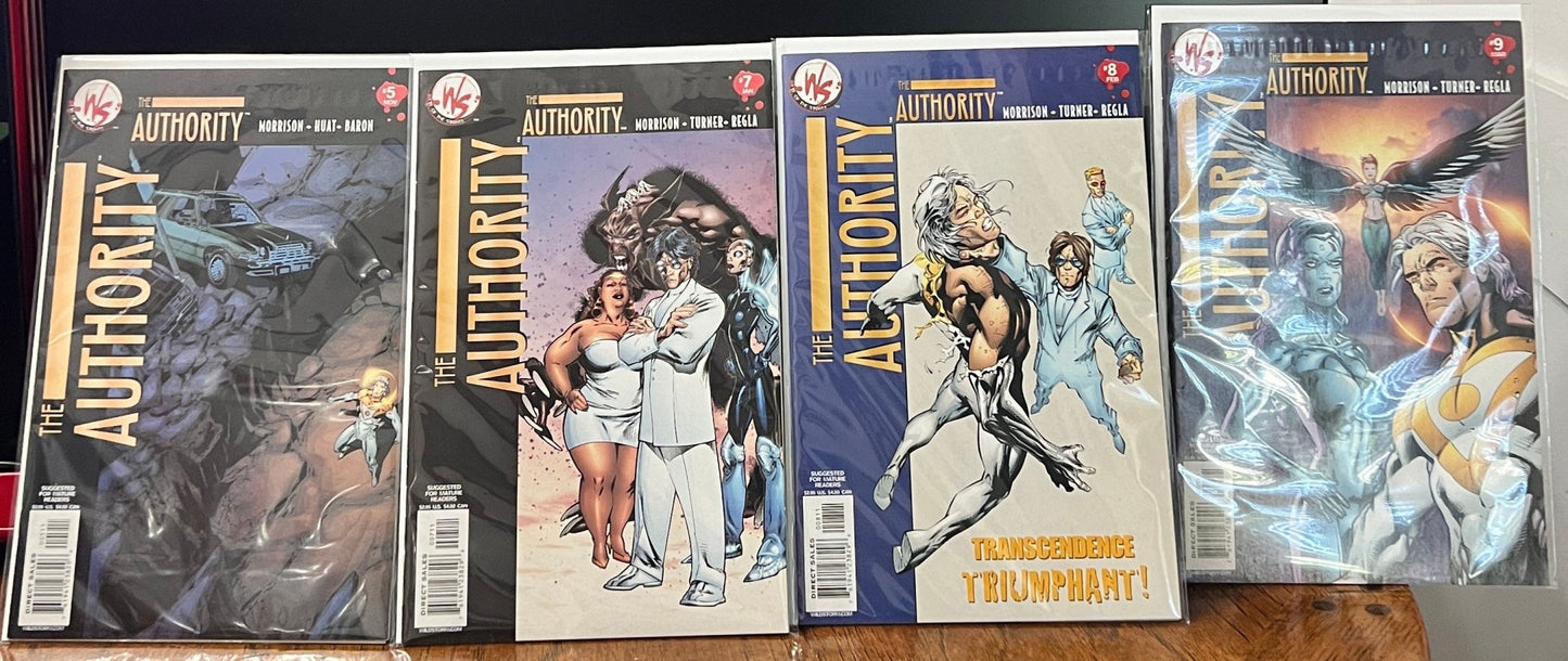 The Authority Bundle: Issues #5, #7, #8, #9 - DC's Superhero Revolution - Dark Arts Comics