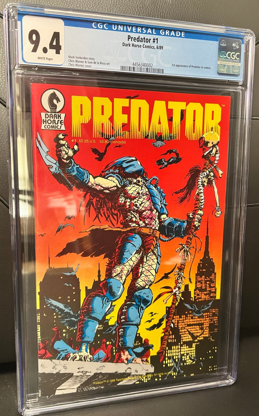 Can't Miss: 9.4 Graded and Slabbed Predator #1! - Dark Arts Comics