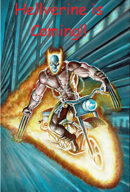 Exploring the Dark Side: Hellverine #1 - Dark Arts Comics