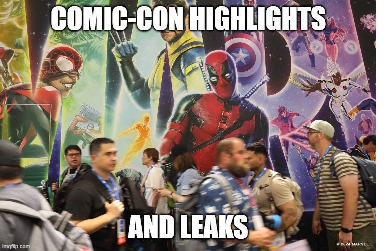 Highlights and Leaks From San Diego Comic-Con - Dark Arts Comics