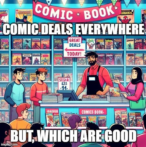 Unlocking Comic Gold: How to Spot a Good Comic Book Deal Online - Dark Arts Comics