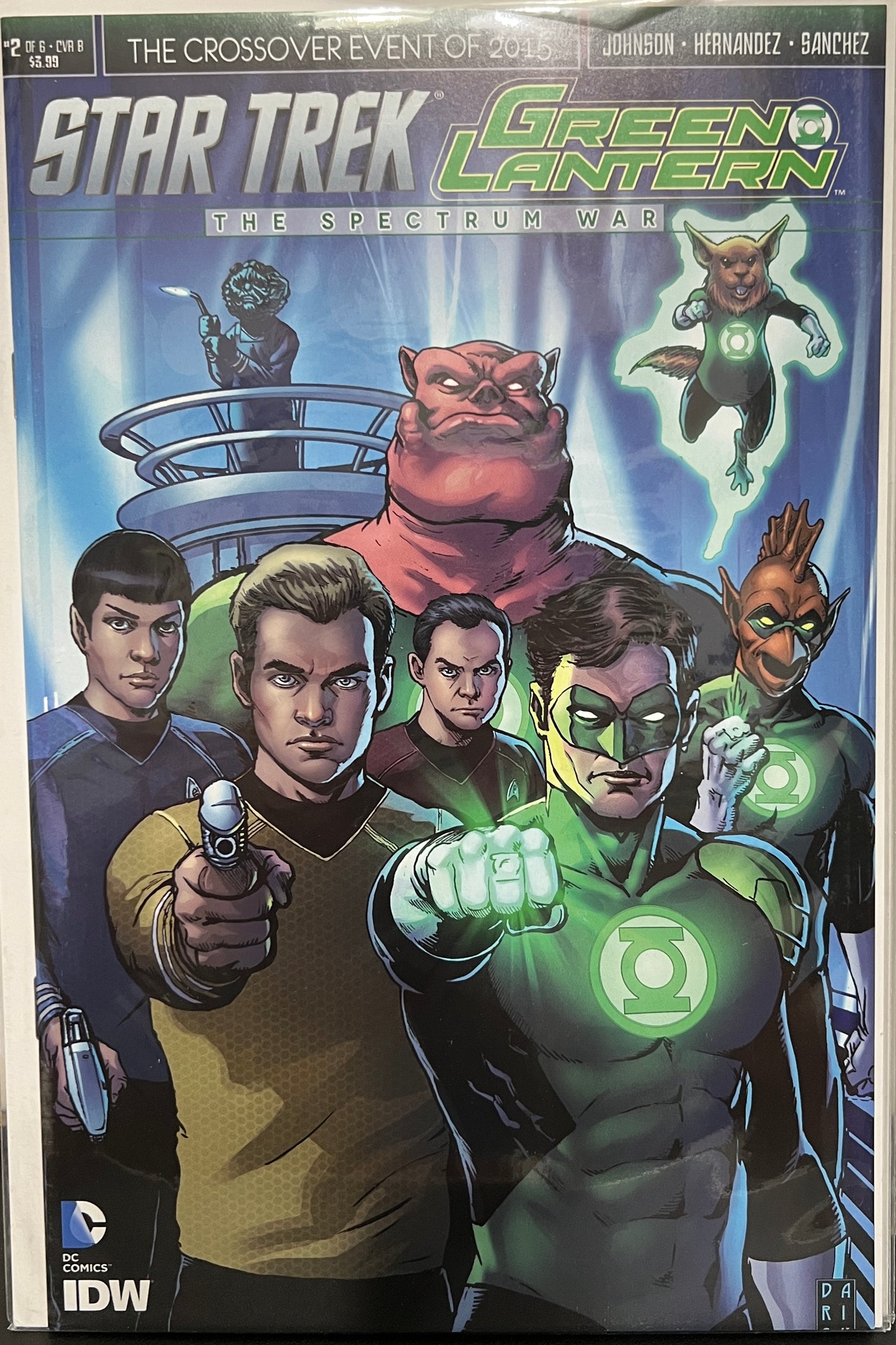 STAR TREK / GREEN LANTERN #1-3 Bundle - Dark Arts Comics