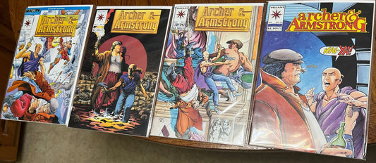 Archer & Armstrong #2, 3, 4 and 12 Bundle - Dark Arts Comics