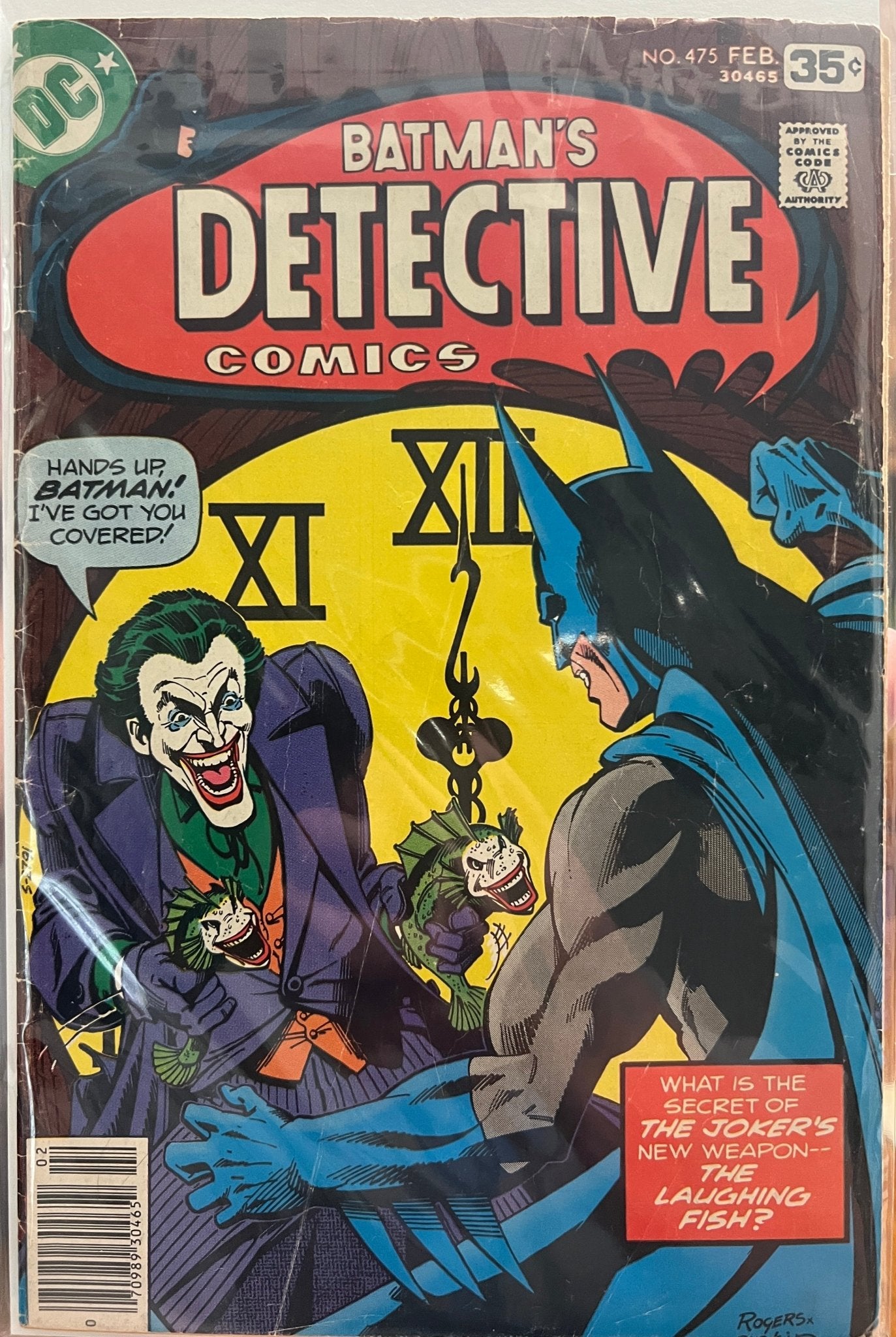 Batman's Detective Comics #475 - Dark Arts Comics