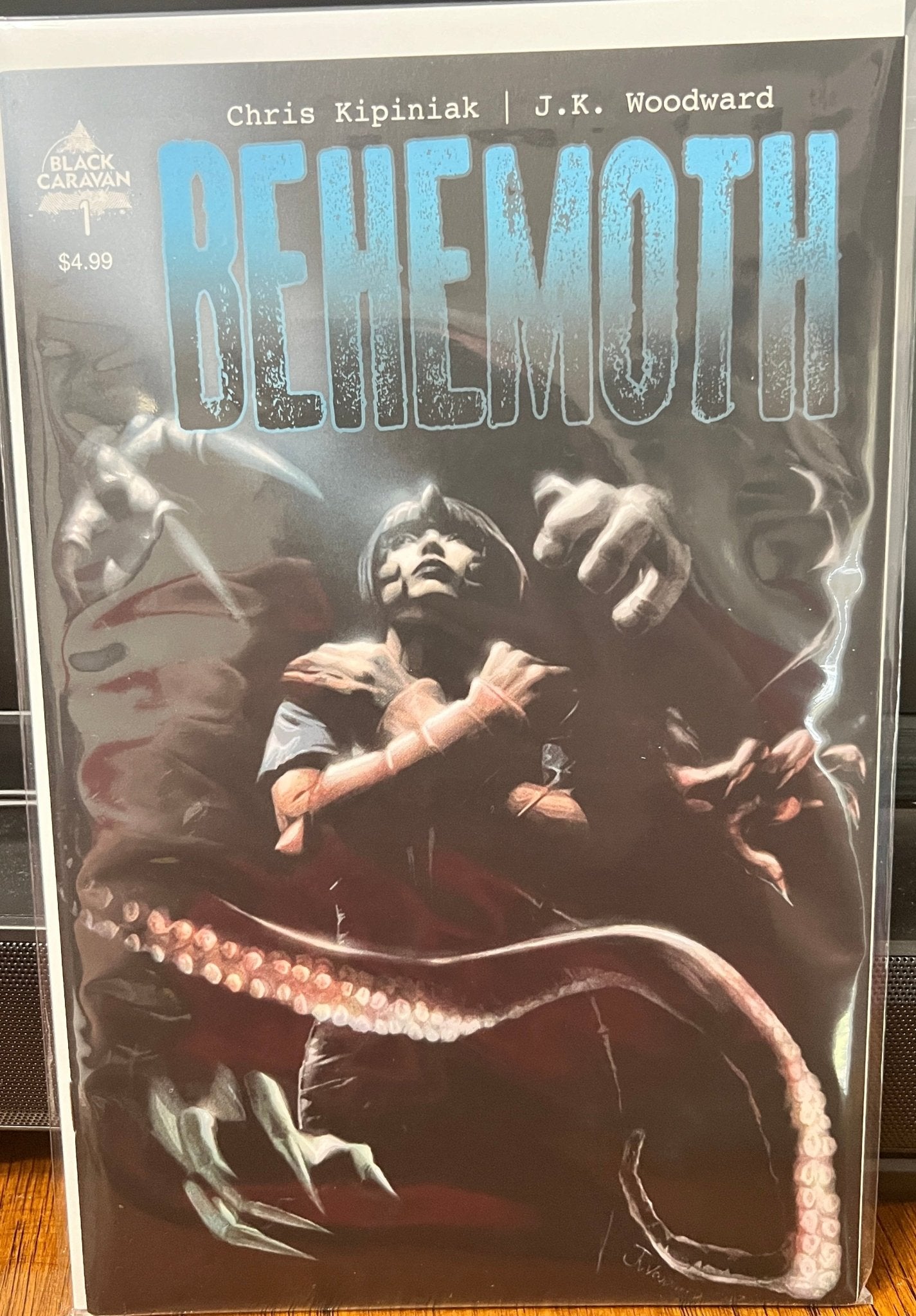 Behemoth #1 - Epic Monster Action from Black Caravan - Dark Arts Comics