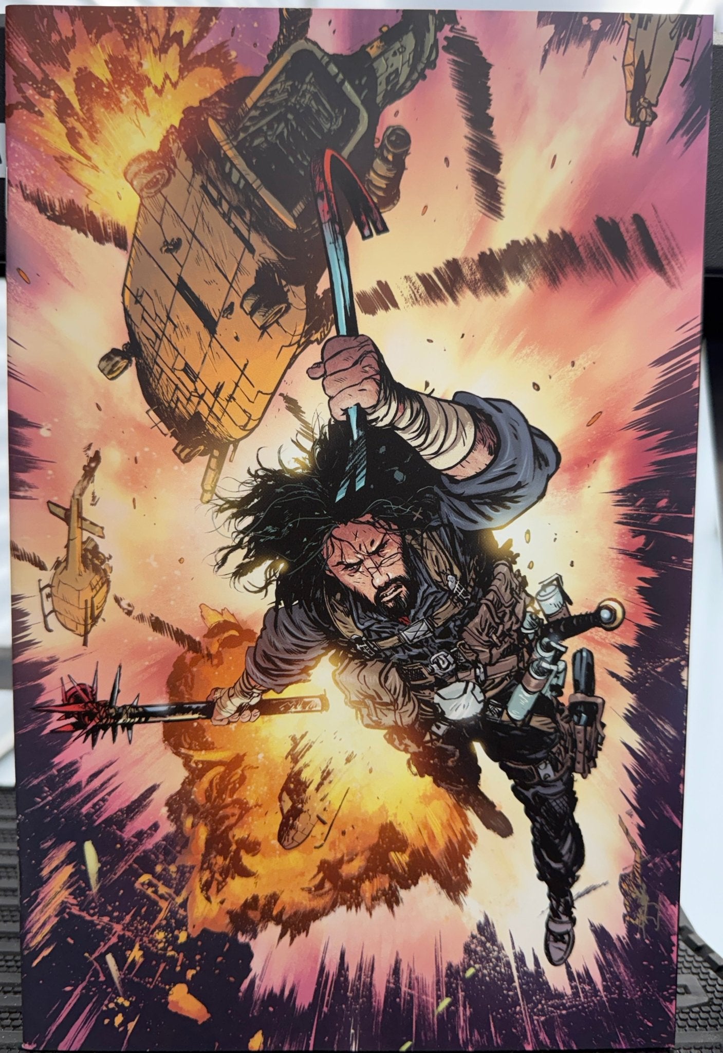 BRZRKR ISSUE #7 - DANIEL WARREN JOHNSON - VIRGIN (1:100) - Dark Arts Comics