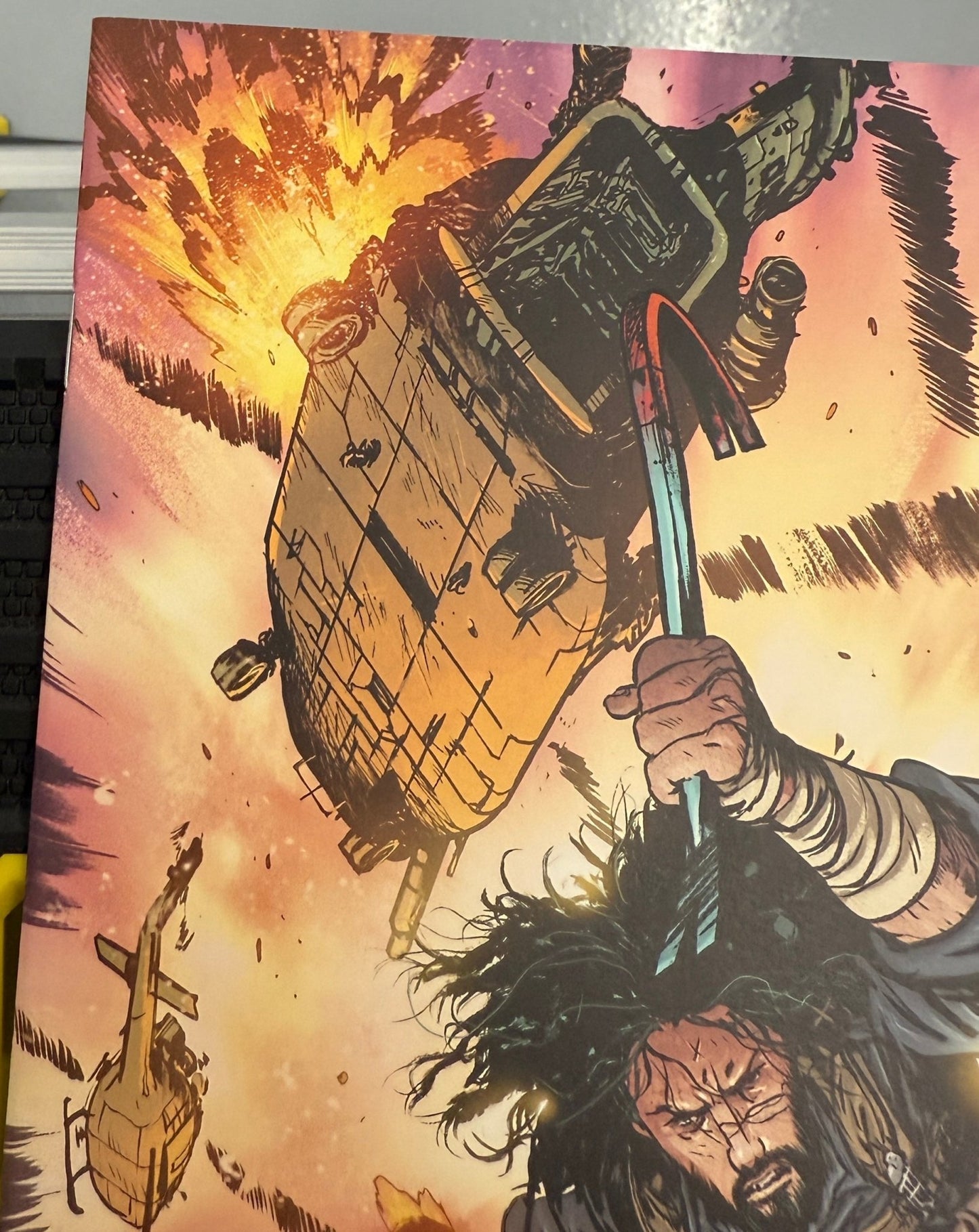 BRZRKR ISSUE #7 - DANIEL WARREN JOHNSON - VIRGIN (1:100) - Dark Arts Comics