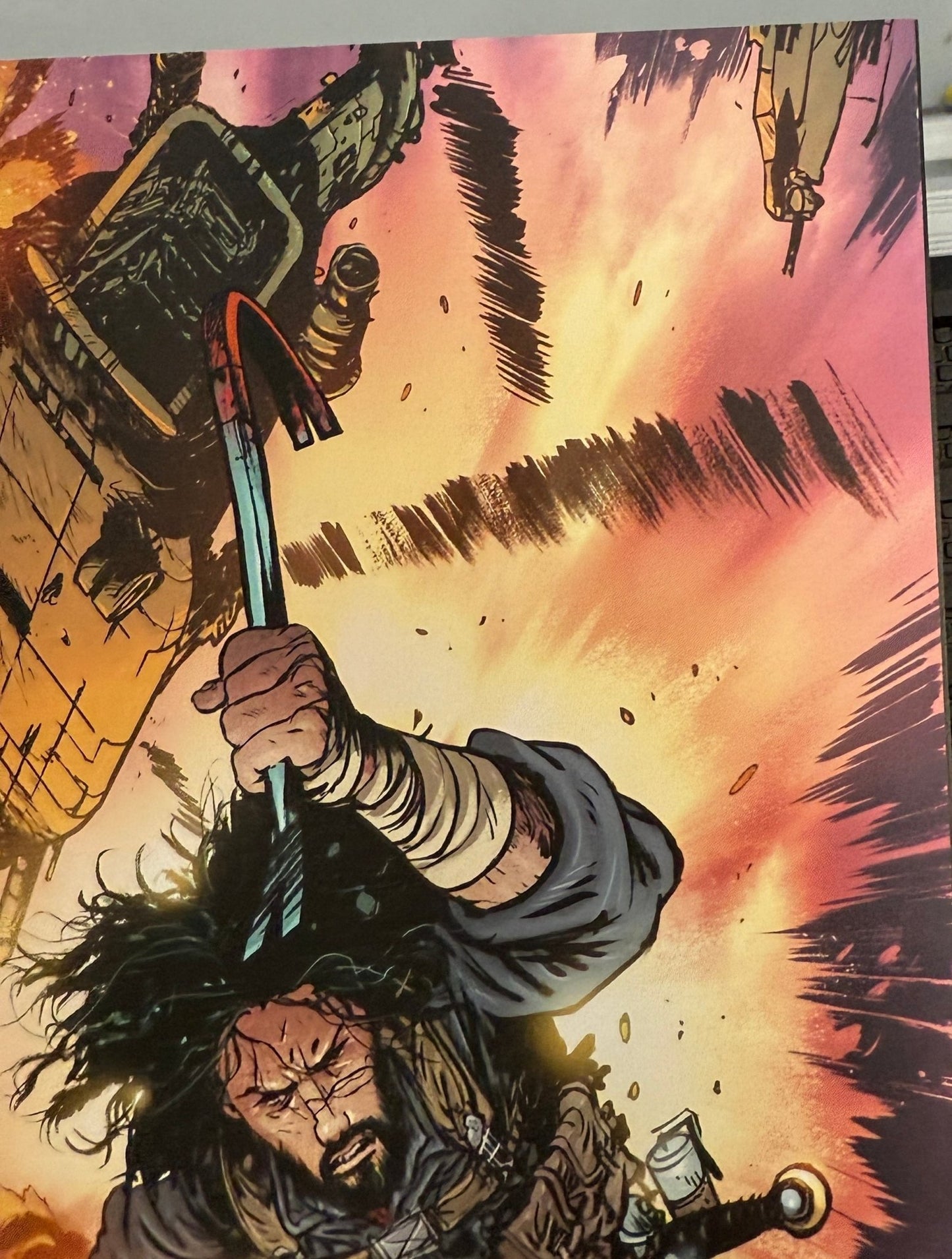 BRZRKR ISSUE #7 - DANIEL WARREN JOHNSON - VIRGIN (1:100) - Dark Arts Comics