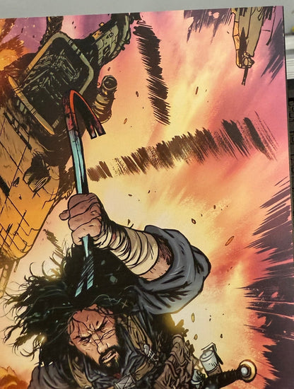 BRZRKR ISSUE #7 - DANIEL WARREN JOHNSON - VIRGIN (1:100) - Dark Arts Comics