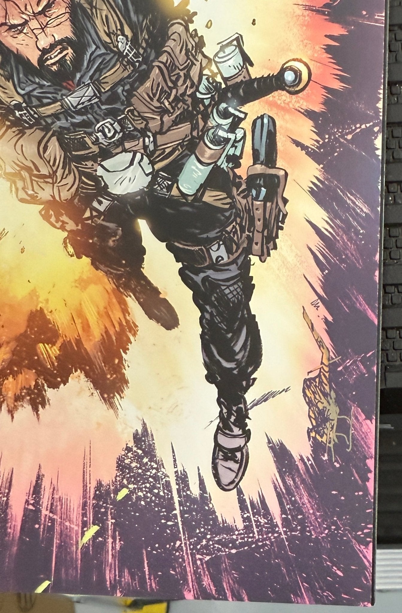 BRZRKR ISSUE #7 - DANIEL WARREN JOHNSON - VIRGIN (1:100) - Dark Arts Comics