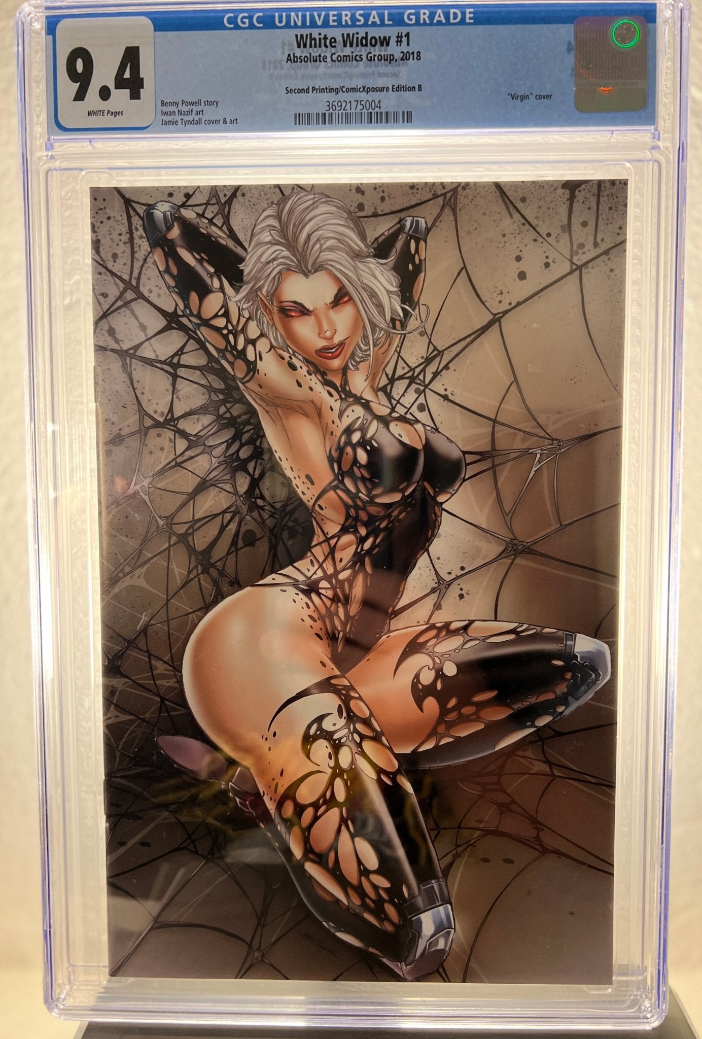 CGC Graded and Slabbed 9.4 White Widow #1 - Dark Arts Comics