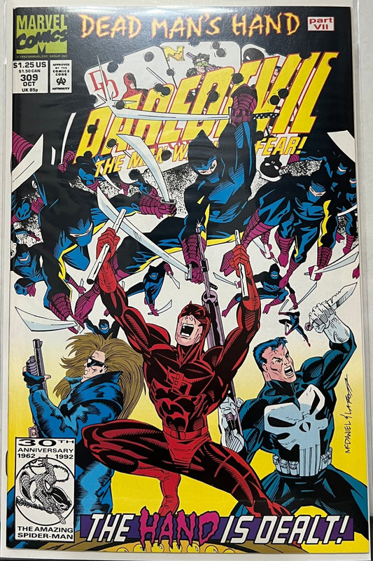 DAREDEVIL #309 - DIRECT EDITION - Dark Arts Comics