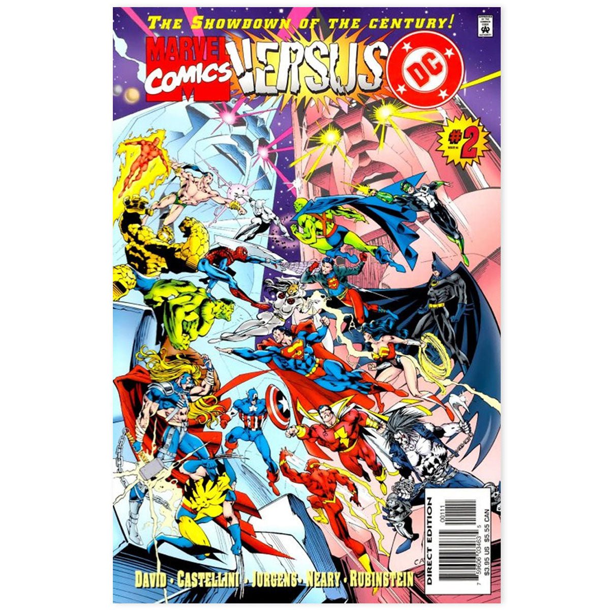 DC VERSUS MARVEL / MARVEL VERSUS DC #2 - Dark Arts Comics