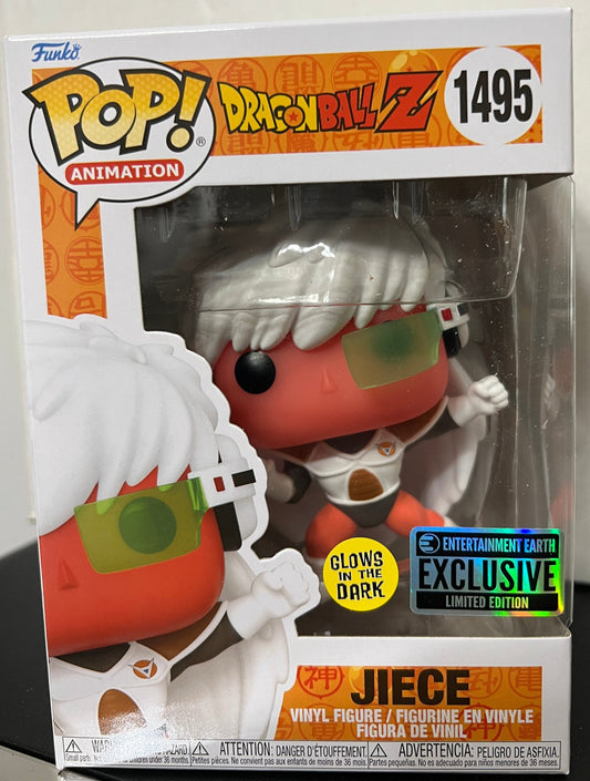 Dragon Ball Z Jiece Glow - in - the - Dark Funko Pop! Vinyl Figure #1495 - EE Excl. - Dark Arts Comics