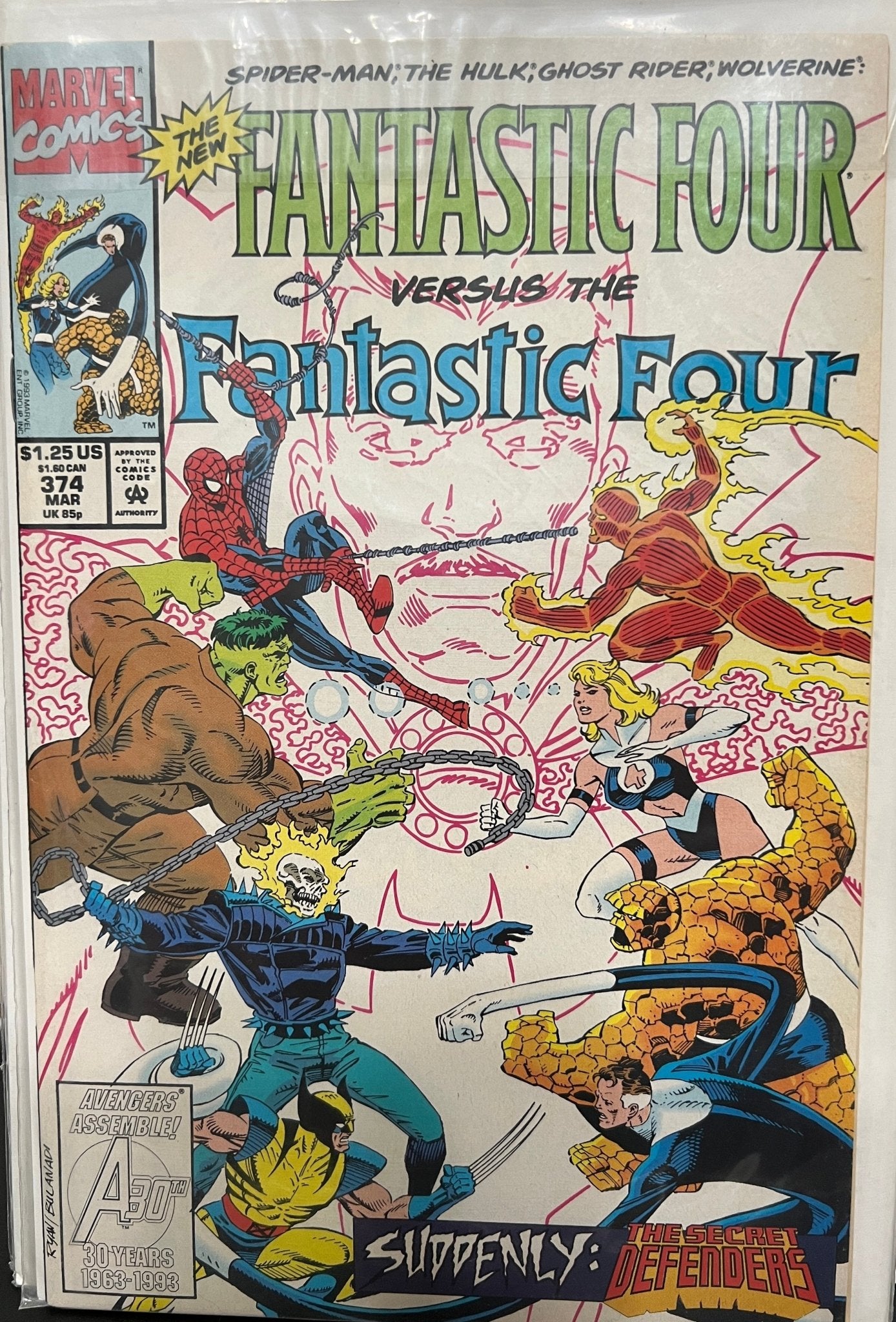 Fantastic Four #352, 354, 359, 374, and 381 Bundle - Dark Arts Comics