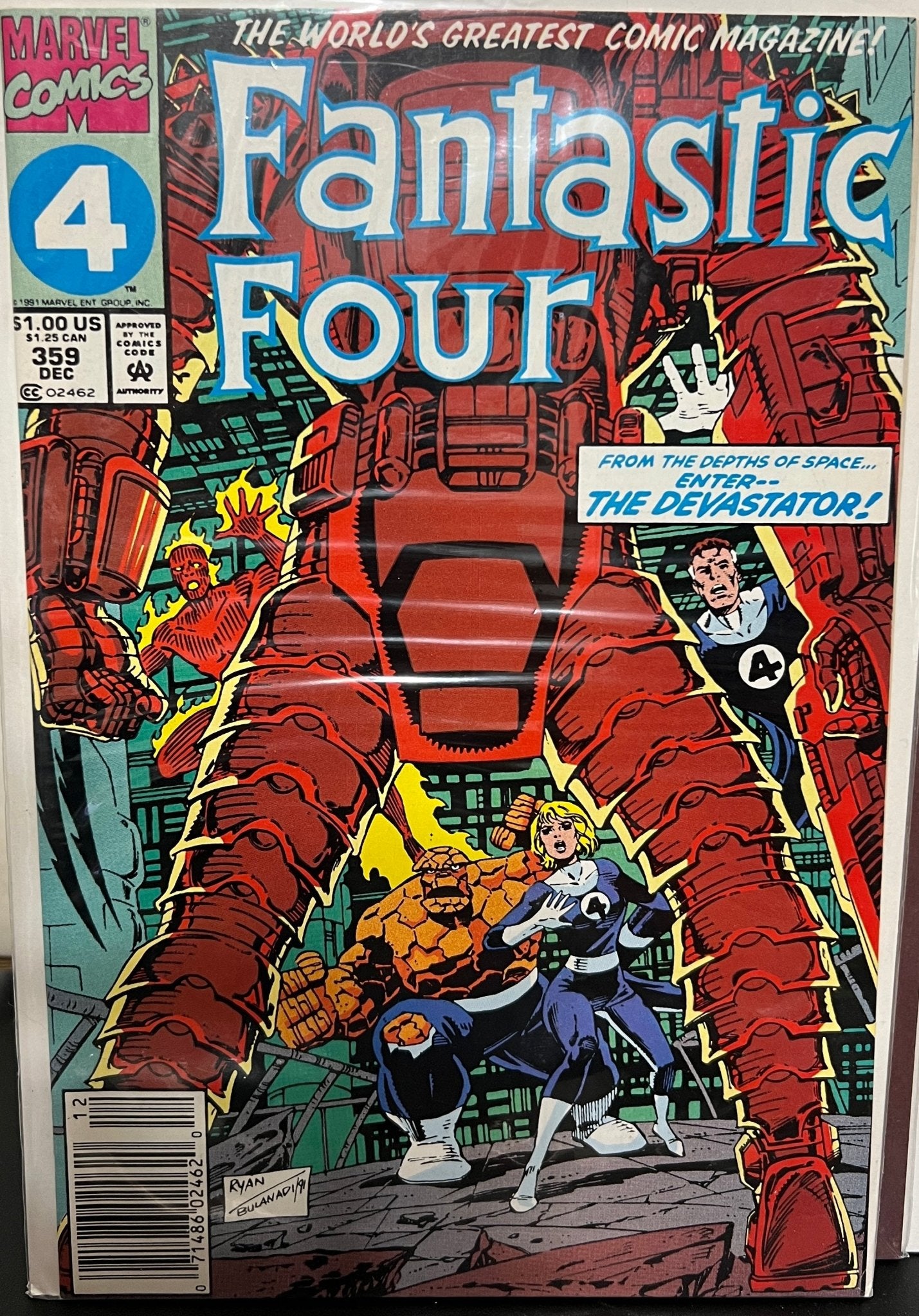 Fantastic Four #352, 354, 359, 374, and 381 Bundle - Dark Arts Comics