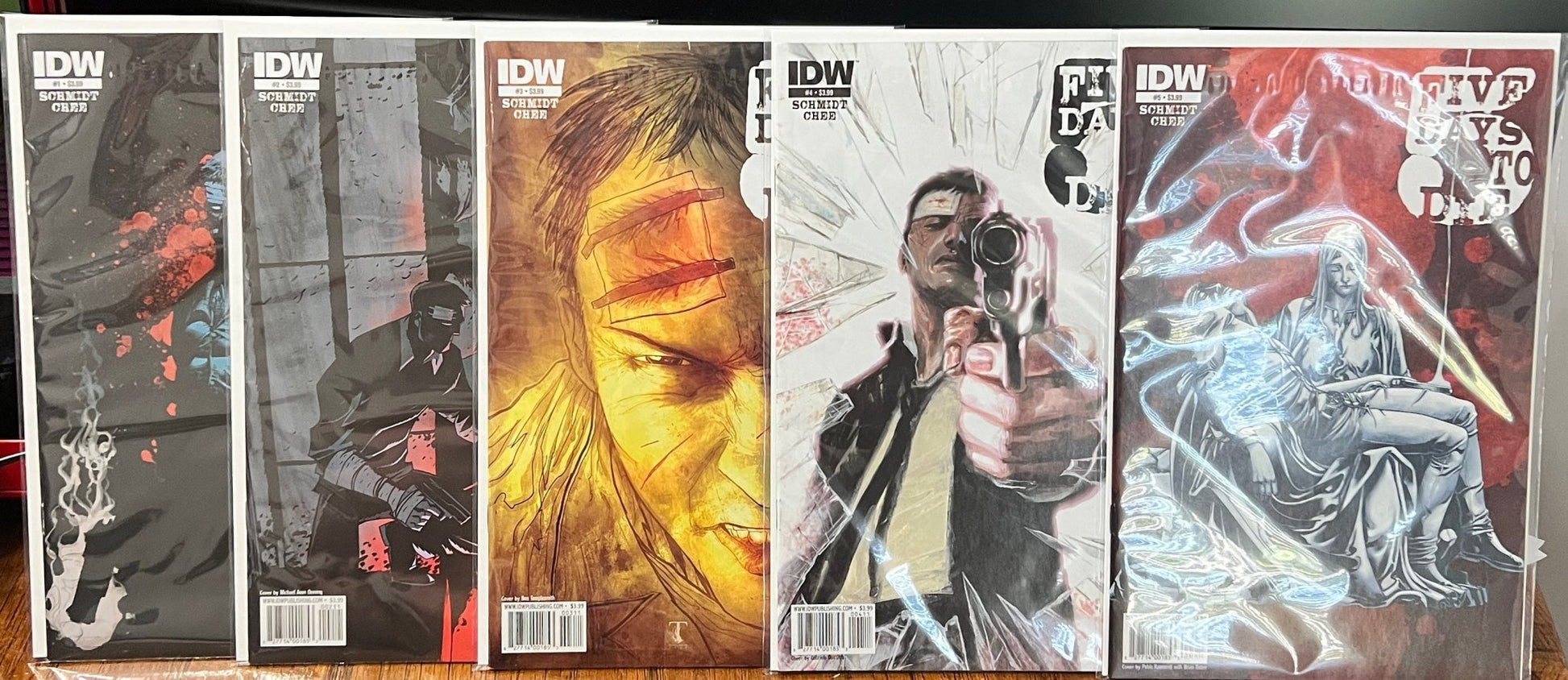 Five Days To Die: Complete Series Bundle (#1 - #5) - IDW 2010 - Dark Arts Comics