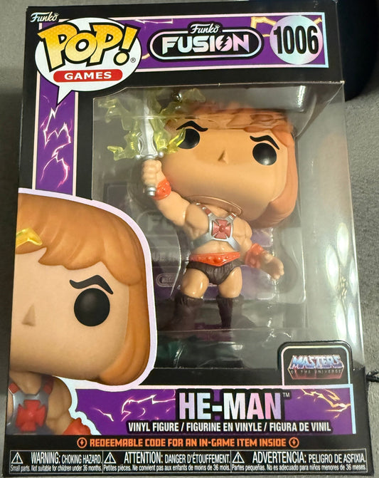 Funko Fusion He - Man Funko Pop! Vinyl Figure #1006 - Dark Arts Comics