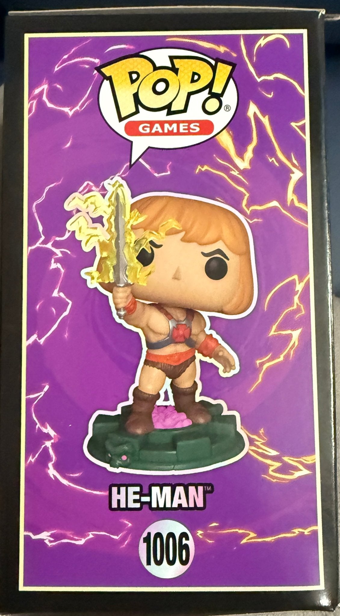 Funko Fusion He - Man Funko Pop! Vinyl Figure #1006 Chase Variant - Dark Arts Comics