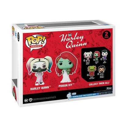 Harley Quinn and Poison Ivy Pop! Vinyl 2 - Pack - EE Exclusive - Dark Arts Comics