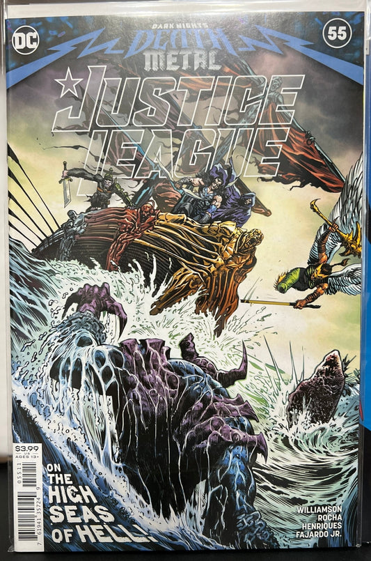 Justice League #55 and 56 - Dark Arts Comics