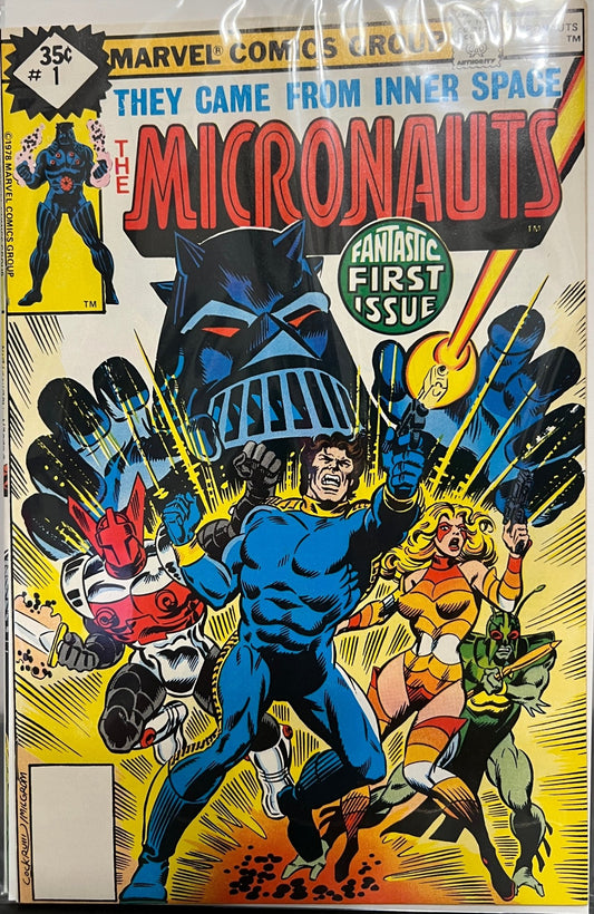 Micronauts #1, 2, 31, and 54 Bundle - Dark Arts Comics