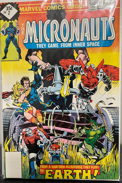 Micronauts #1, 2, 31, and 54 Bundle - Dark Arts Comics