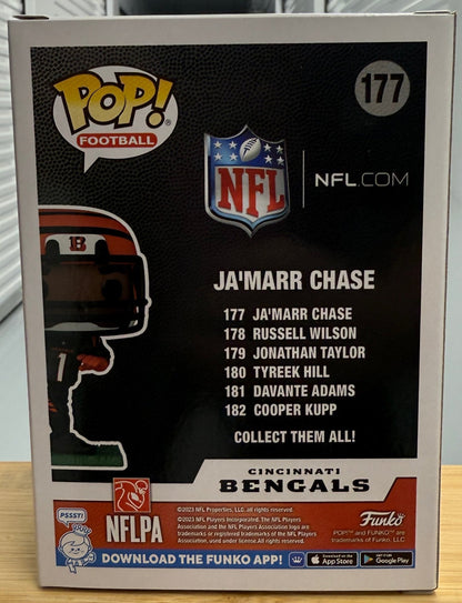 NFL Bengals Ja'Marr Chase Funko Pop! Vinyl Figure #177 - Dark Arts Comics