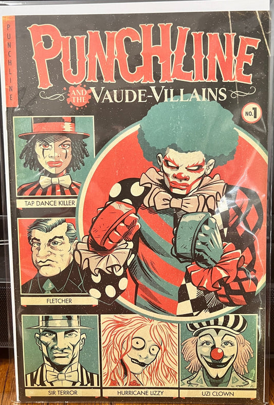 Punchline and the Vaude - Villains #1 - Hero Tomorrow Comics - Dark Arts Comics