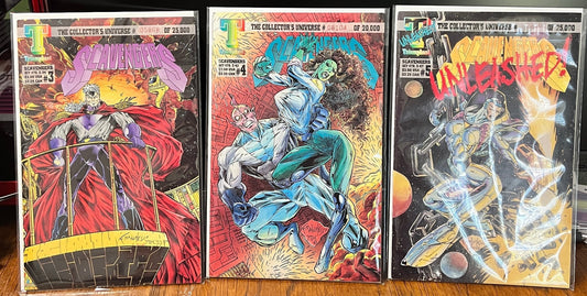 Scavengers Comic Bundle: Issues #3, #4, #5 - Triumphant Comics 1993 - Dark Arts Comics