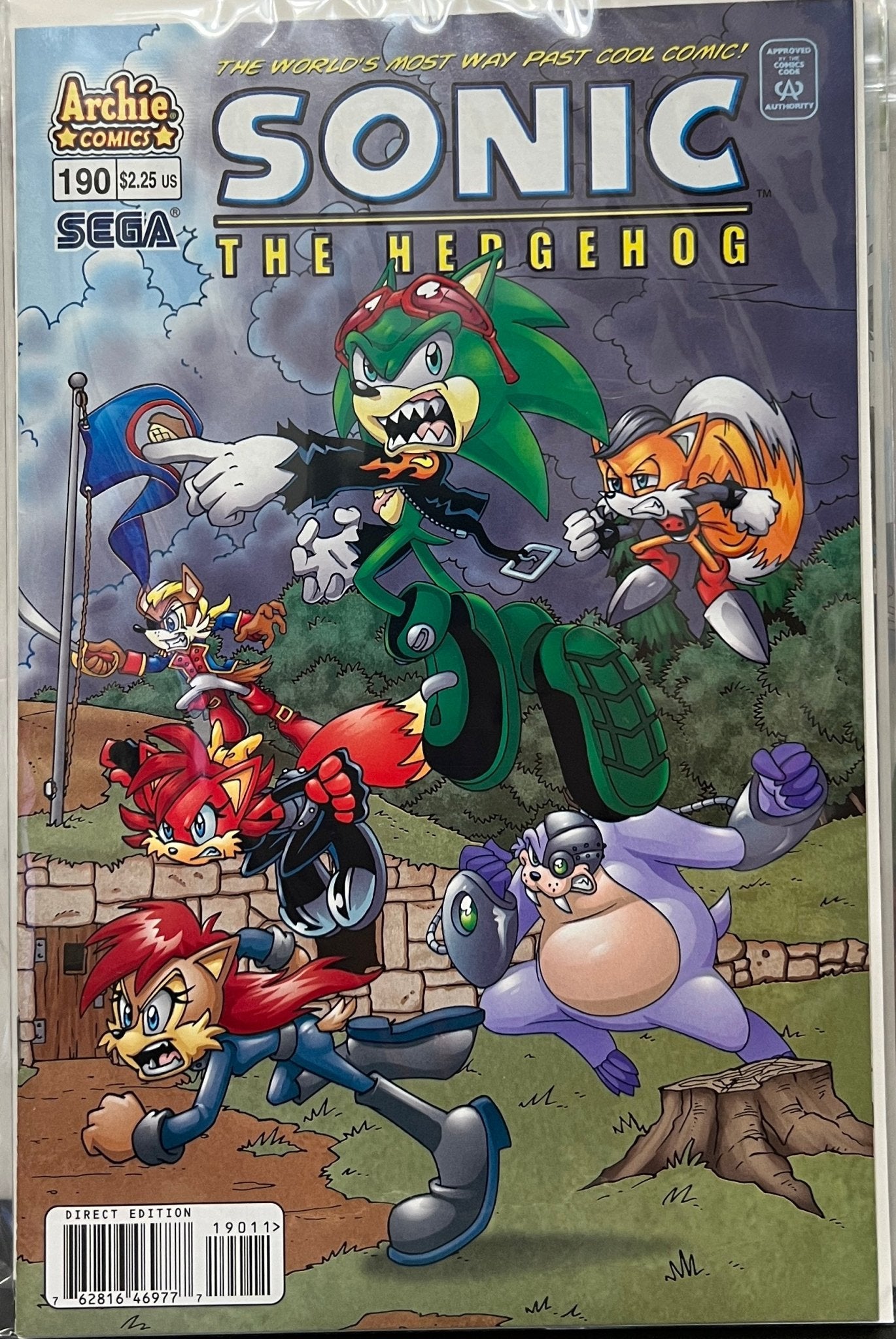 SONIC THE HEDGEHOG #190 - Dark Arts Comics