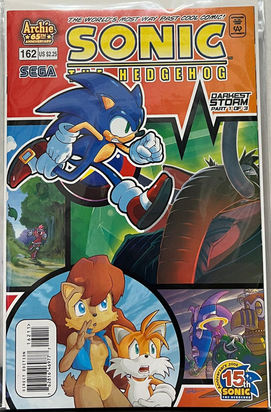 SONIC THE HEDGEHOG ISSUE #162 - DIRECT EDITION - Dark Arts Comics