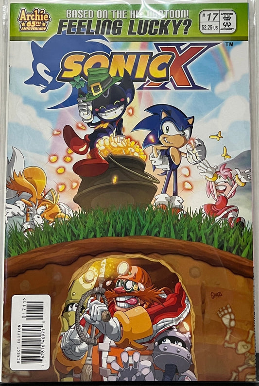 SONIC X #17 - Dark Arts Comics