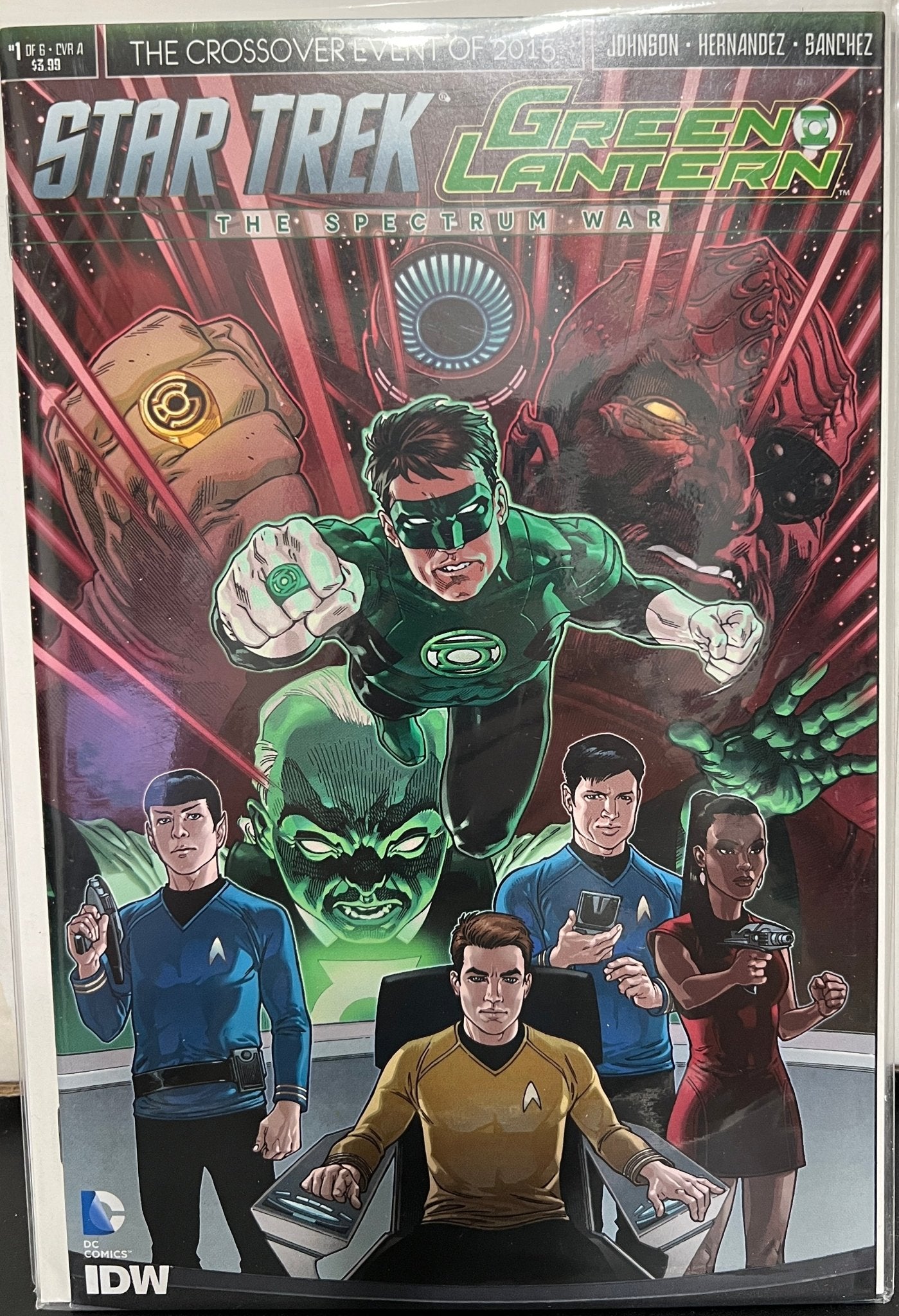 STAR TREK / GREEN LANTERN #1 - 3 Bundle - Dark Arts Comics