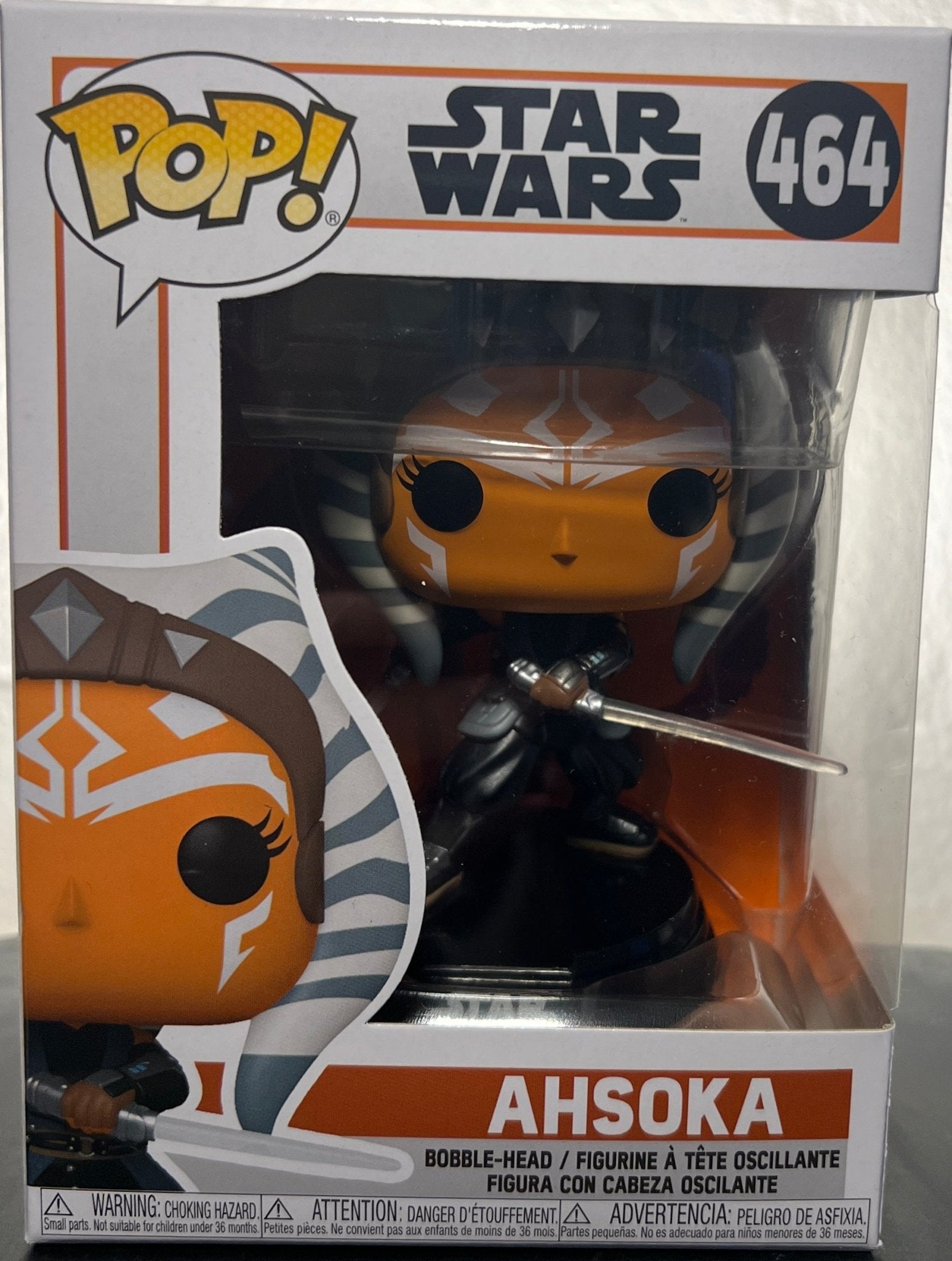 Star Wars: The Mandalorian Ahsoka with Sabers Funko Pop! Vinyl Figure #464 - Dark Arts Comics