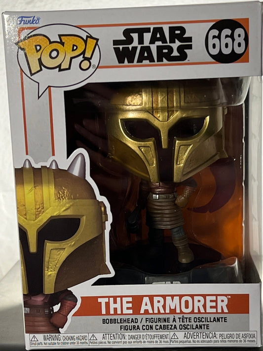 Star Wars: The Mandalorian The Armorer Funko Pop! Vinyl Figure #668 - Dark Arts Comics