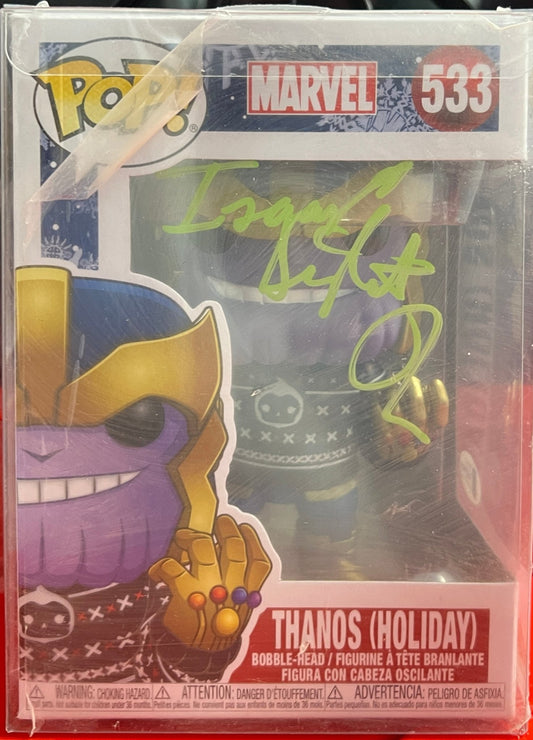 Thanos (Holiday) 533 Isaac Singleton Signed - Dark Arts Comics