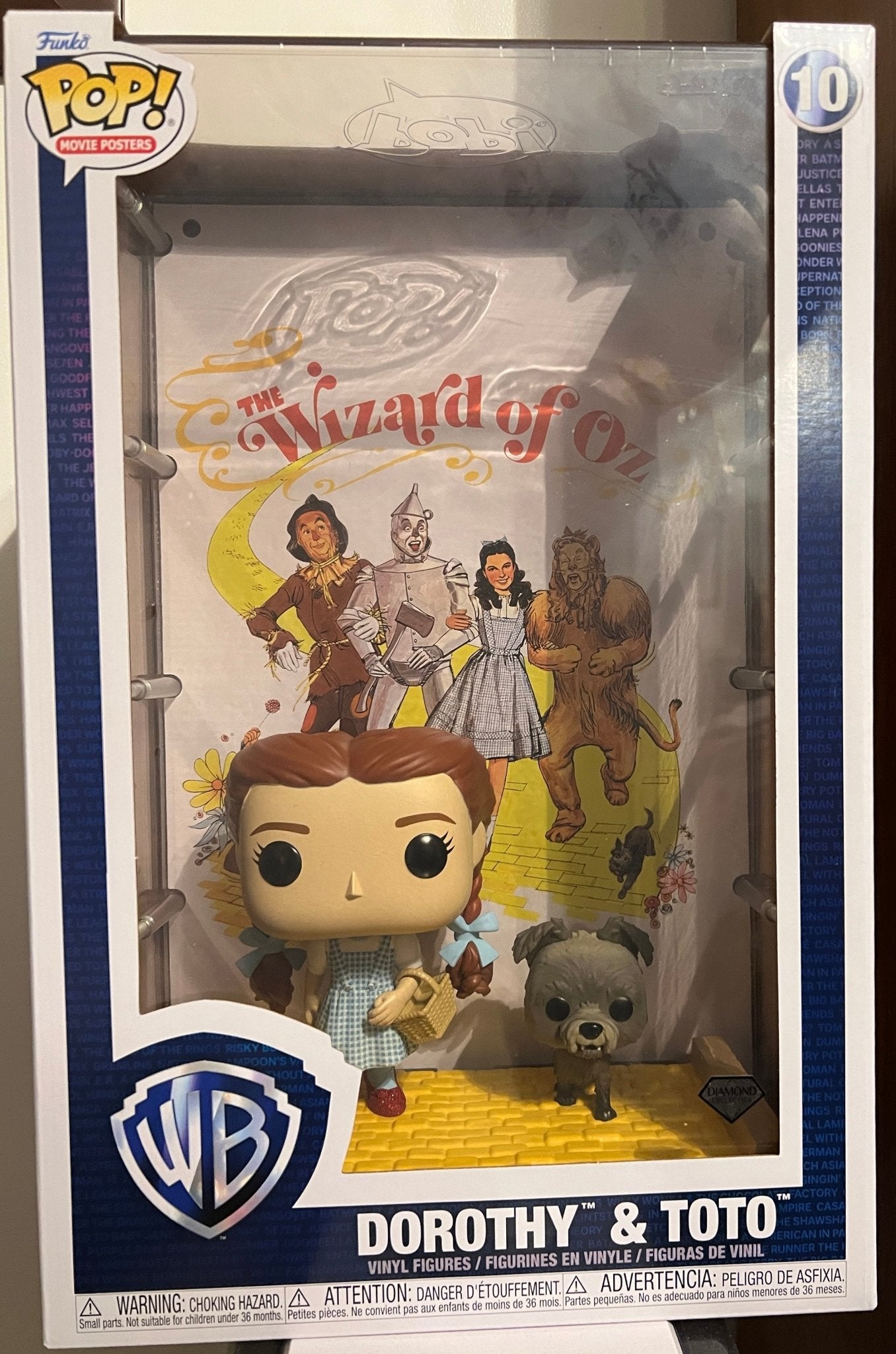 The Wizard of Oz Dorothy & Toto Funko Pop! Movie Poster with Case #10 - Dark Arts Comics