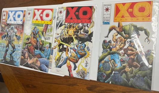 XO Manowar Bundle 4 Comics - Dark Arts Comics